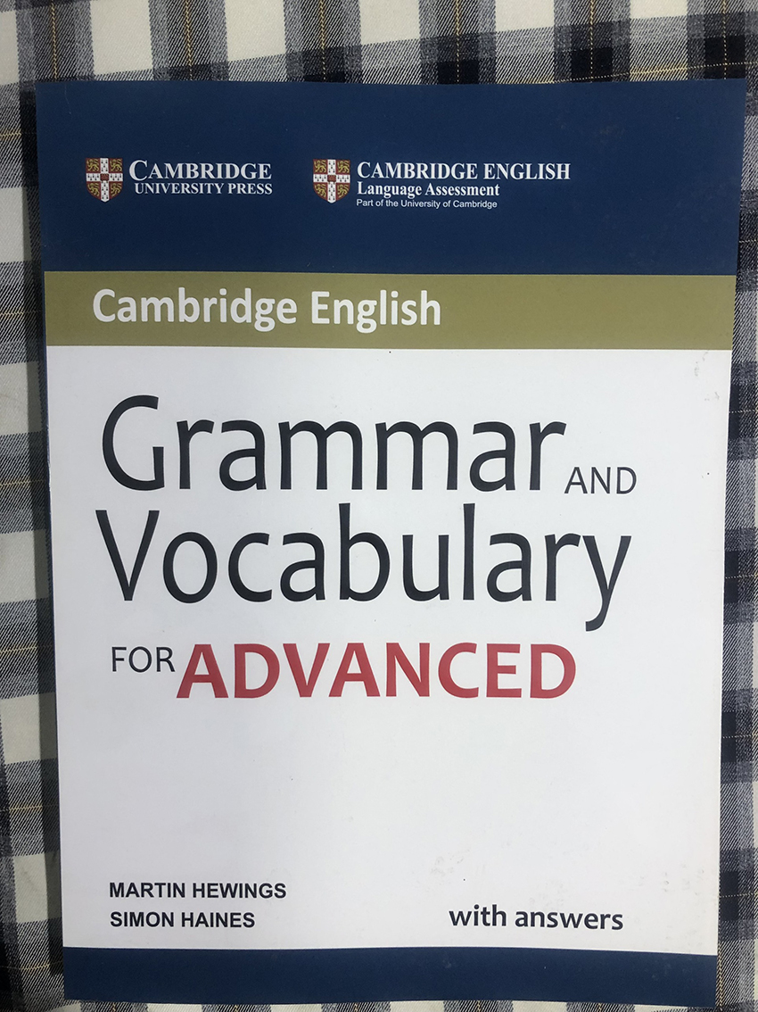 Grammar and vocab for advanced